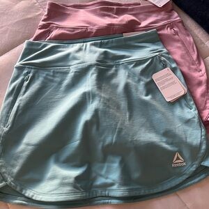 Reebok Teal and Mauve Tennis Skorts. Great for Tennis/Pickleball